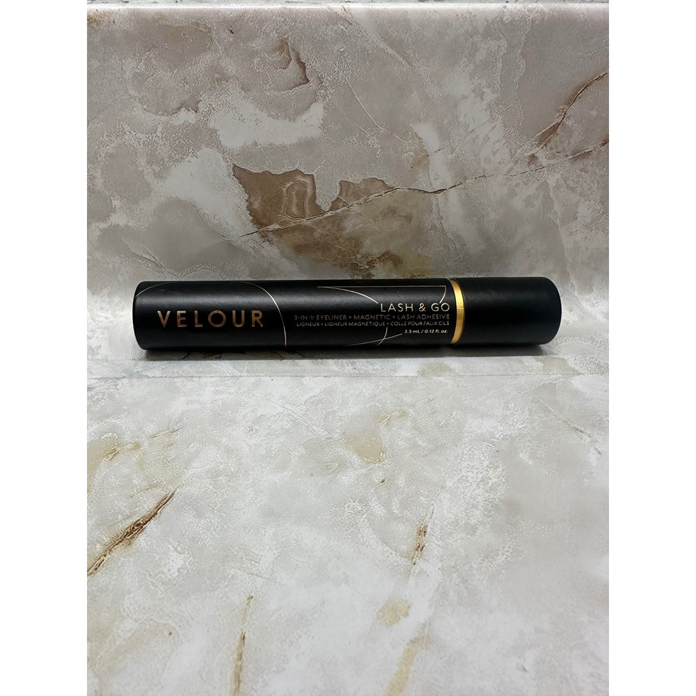 Velour Lash & Go Black 3-in-1 Eyeliner‎ Magnetic Lash Adhesive Liner 3.5ml